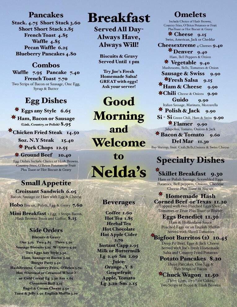 Nelda's Diner - Lake Isabella, CA