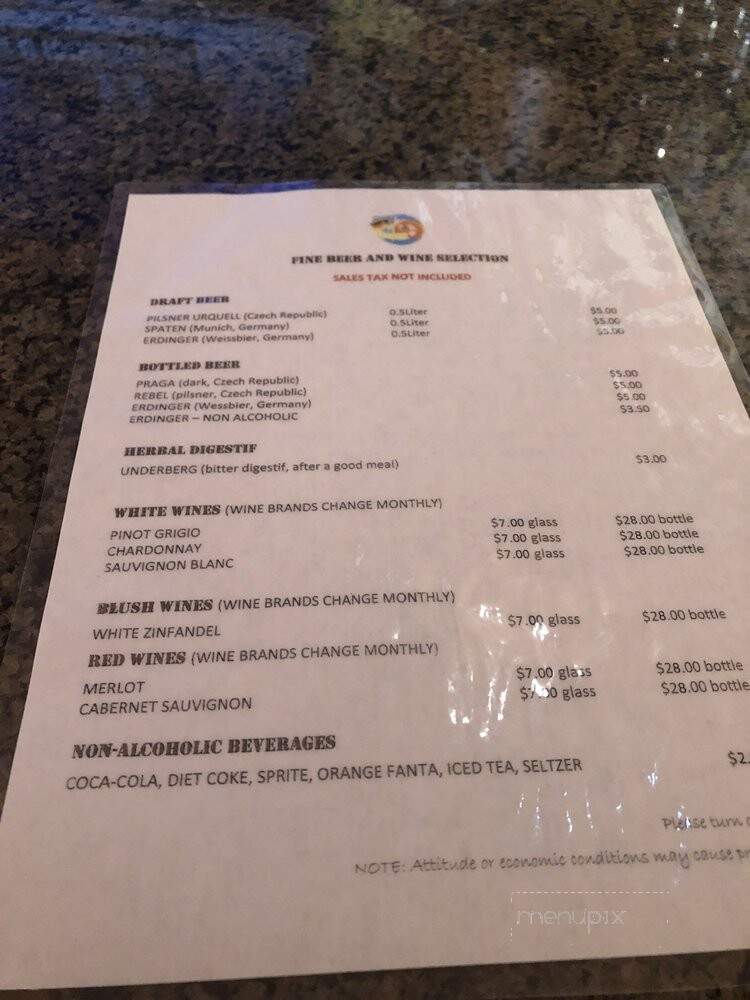 D J's Bistro - Concord, CA menu_pic
