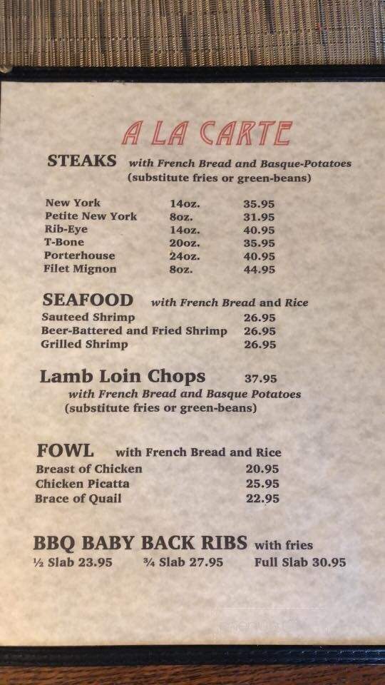 Basque Norte - Chico, CA menu_pic