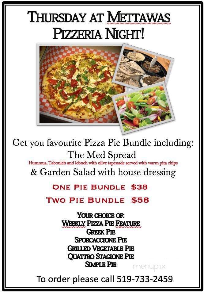 Mettawas Station Mediterranean Restaurant - Kingsville, ON menu_pic