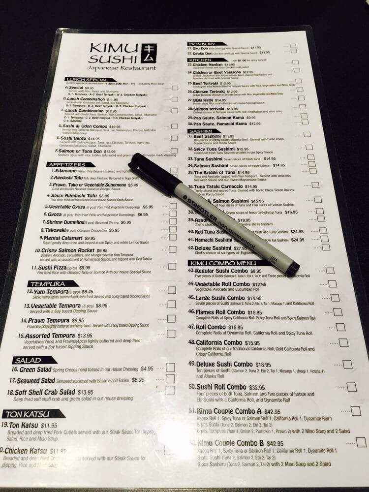 Sushi Kimu - Calgary, AB