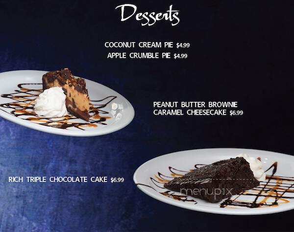 Zander's Fire Grill and Brew Lounge - Brantford, ON menu_pic
