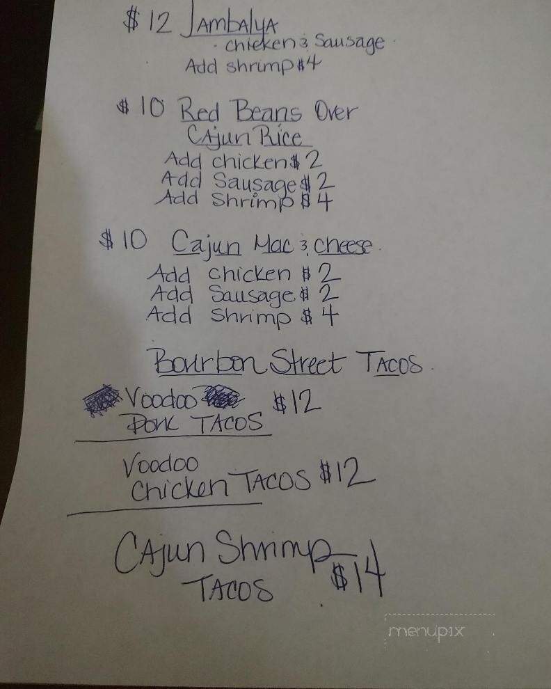 Beachside Brew Pub - Ormond Beach, FL menu_pic