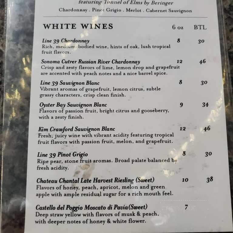 Henry's Place - Okemos, MI menu_pic
