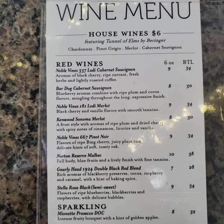Henry's Place - Okemos, MI menu_pic