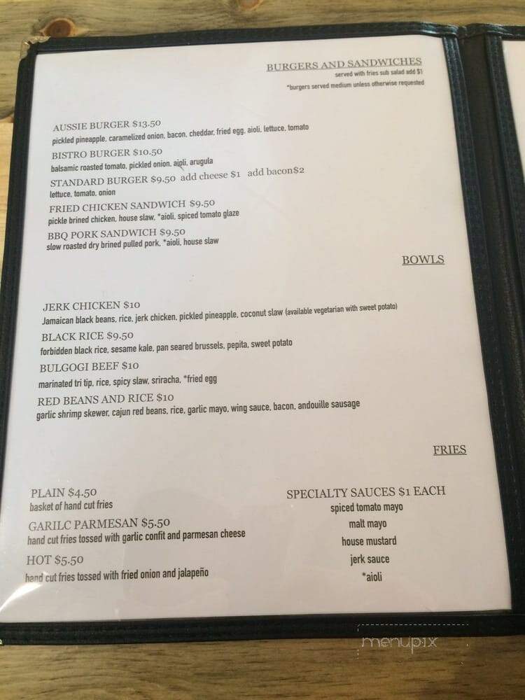 Backslope Brewing - Columbia Falls, MT menu_pic