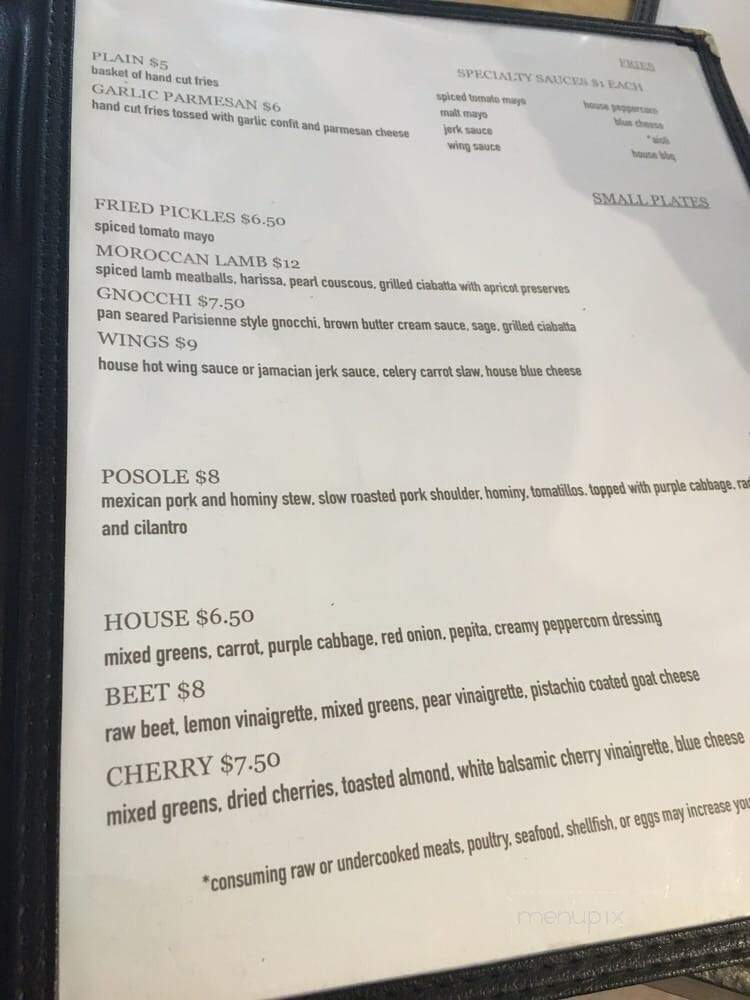 Backslope Brewing - Columbia Falls, MT menu_pic