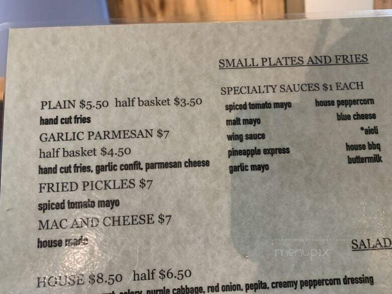 Backslope Brewing - Columbia Falls, MT menu_pic