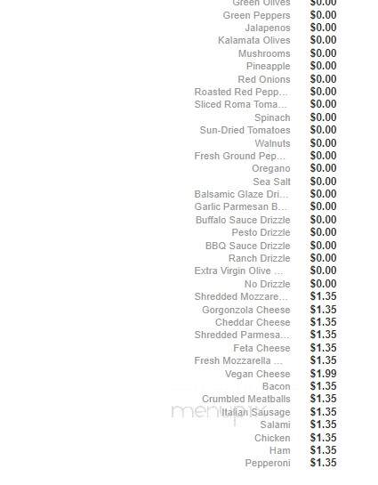Pizza Roto - Concord, OH menu_pic