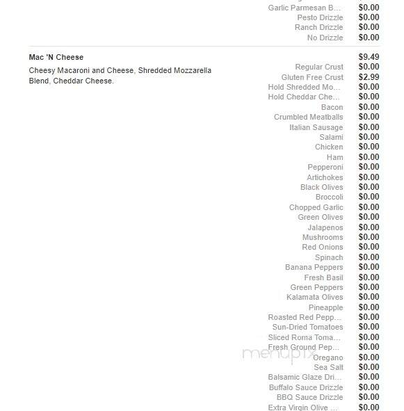 Pizza Roto - Concord, OH menu_pic