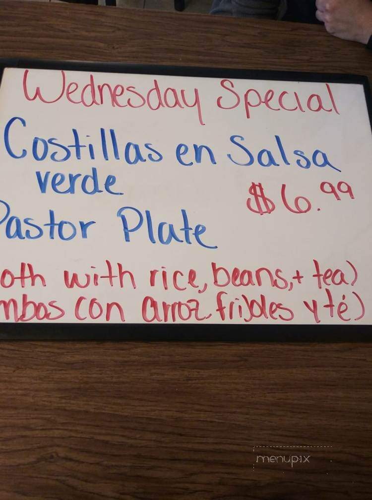 Martha's Restaurant - Waco, TX menu_pic