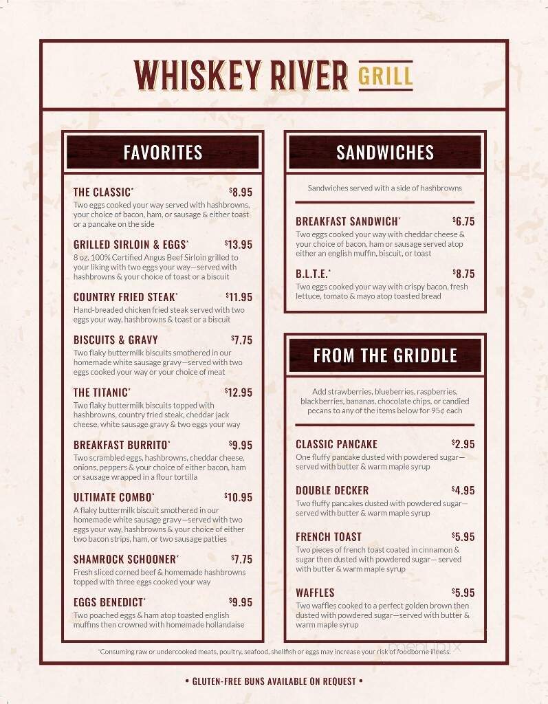 Whiskey River Grill - Palo, IA