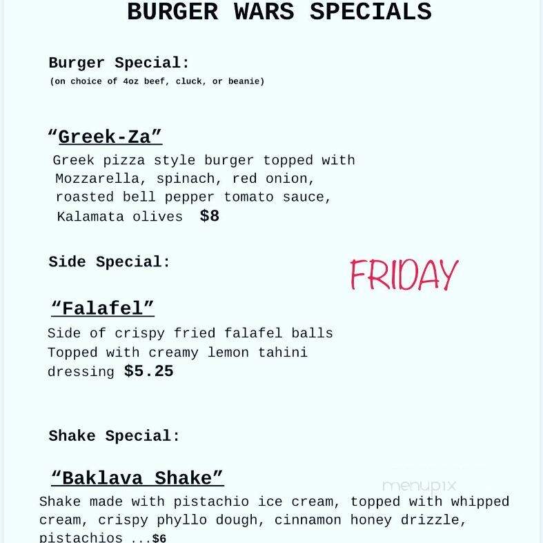 Lexie's - Dover, NH menu_pic