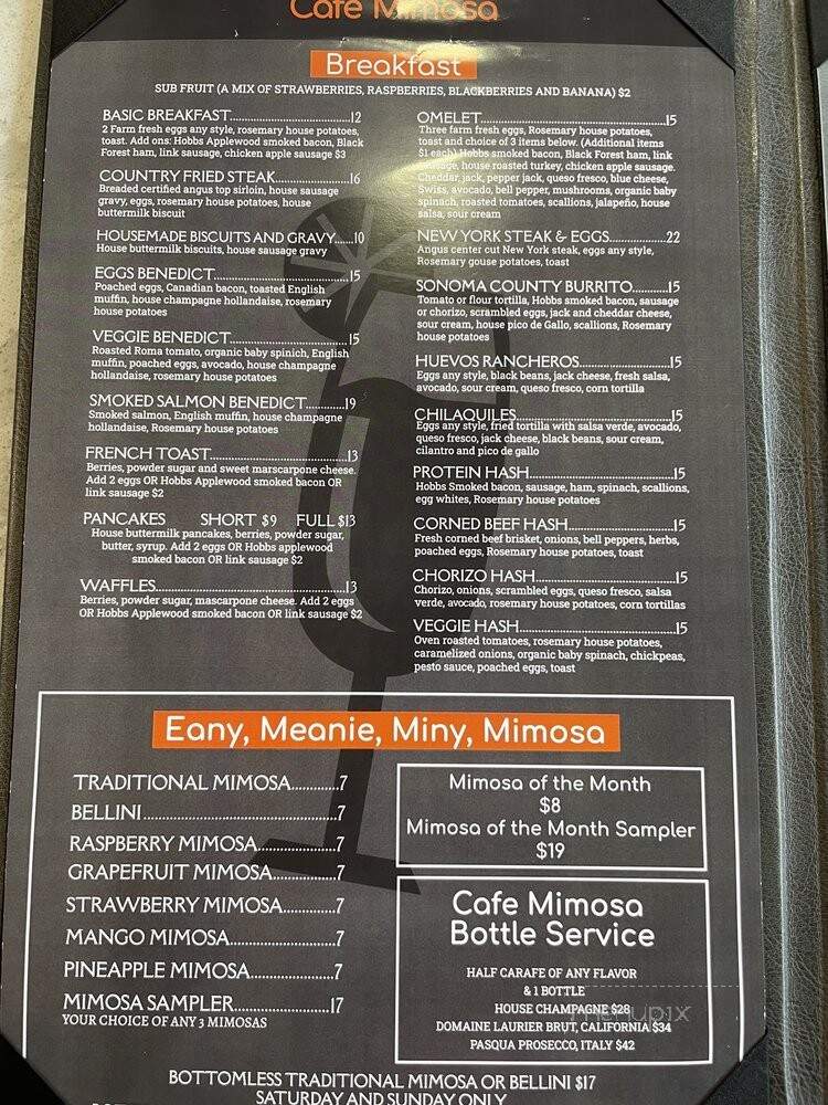 Cafe Mimosa - Santa Rosa, CA