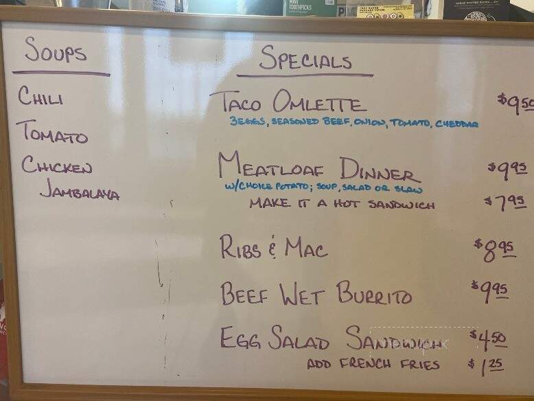 Free Range Pancake House - Marshall, MI menu_pic