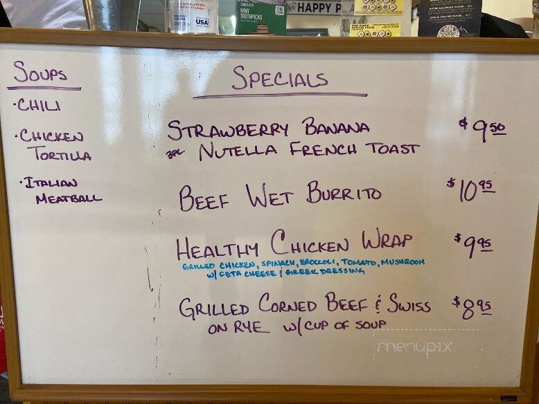 Free Range Pancake House - Marshall, MI menu_pic