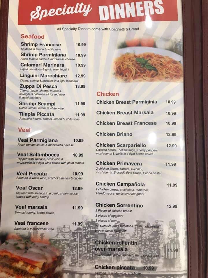 Italian Pizzeria - Live Oak, FL menu_pic