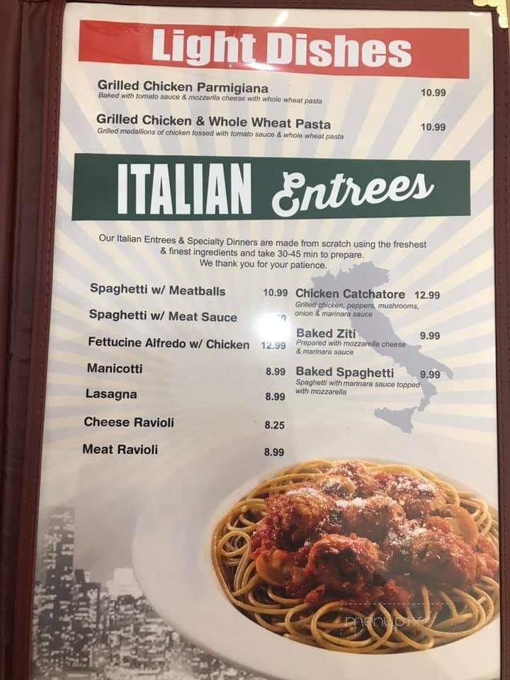 Italian Pizzeria - Live Oak, FL menu_pic