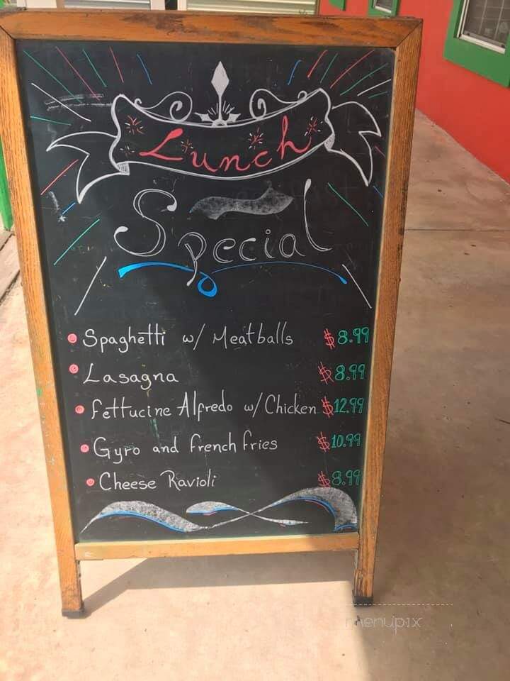Italian Pizzeria - Live Oak, FL menu_pic