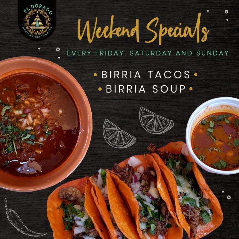 El Dorado Mexican Restaurant - Gainesville, FL menu_pic