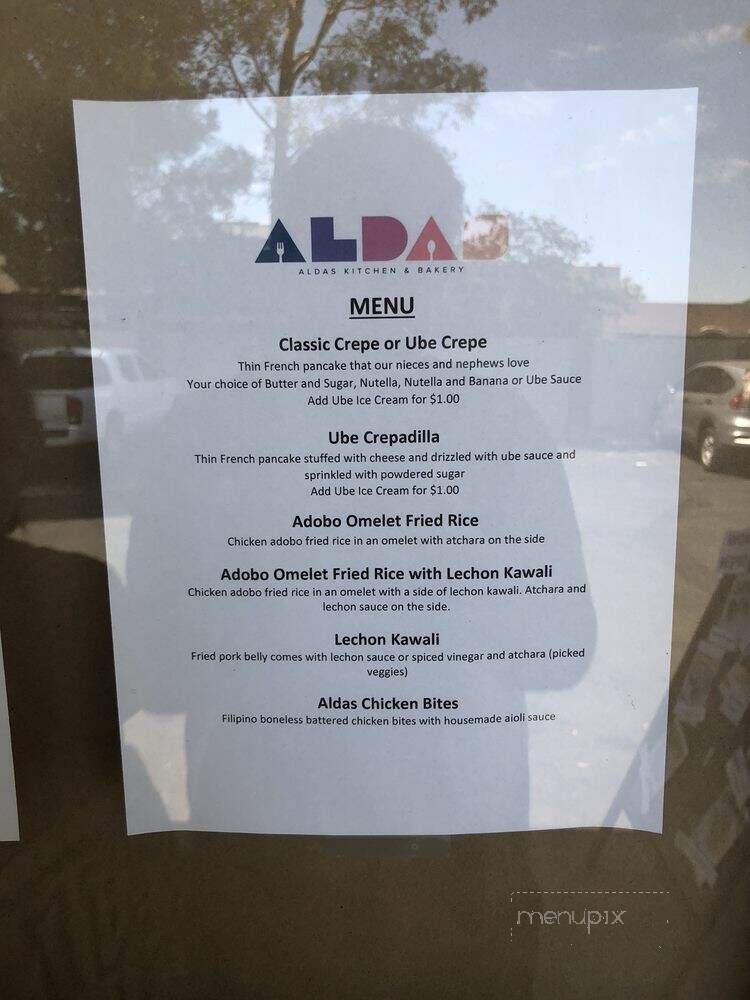 Aldas Kitchen and Bakery - Pittsburg, CA menu_pic