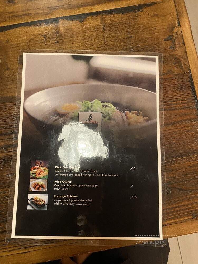 Coco Ramen - Newton, MA menu_pic