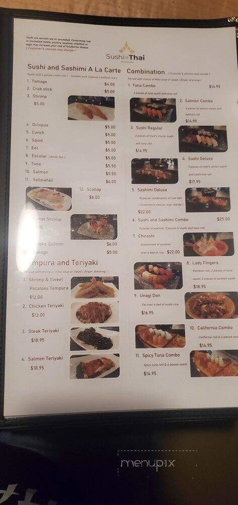 Sushi Thai - Tullahoma, TN menu_pic