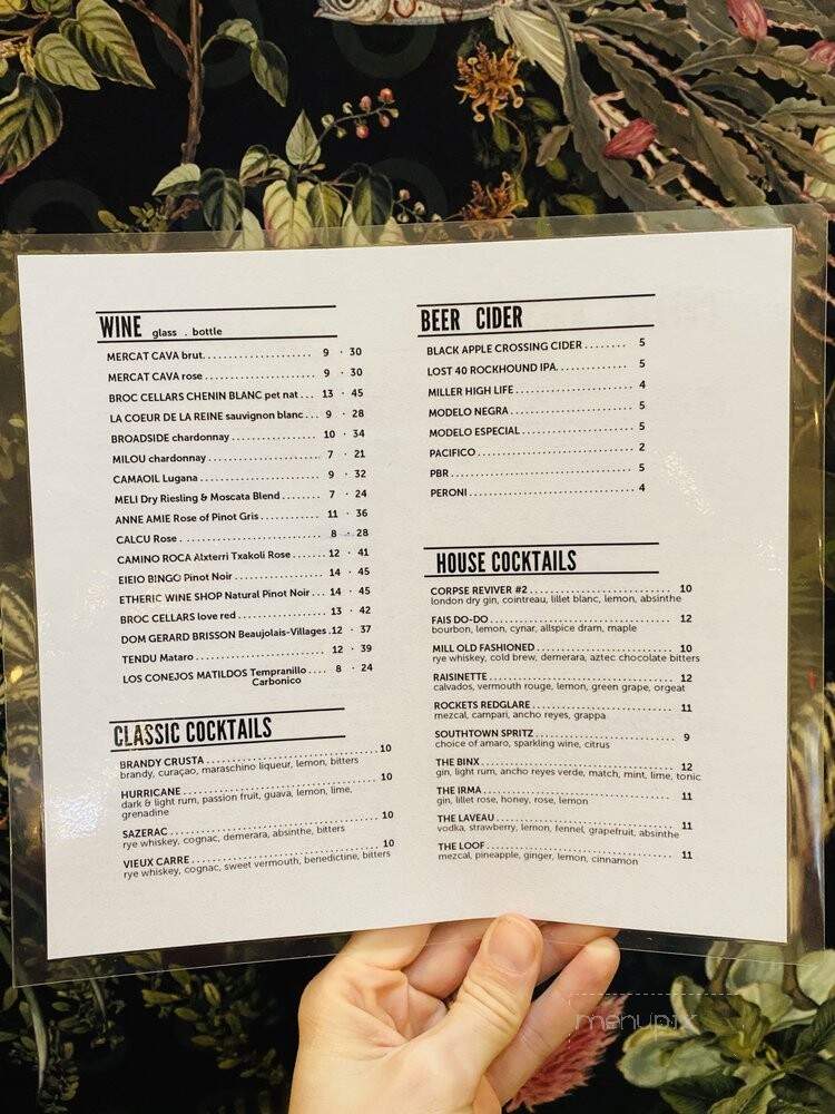 Arsaga's Mill District - Fayetteville, AR menu_pic