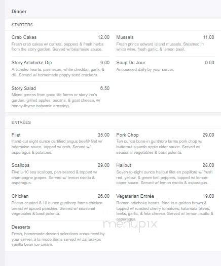 Stop Inn - Huntingburg, IN menu_pic