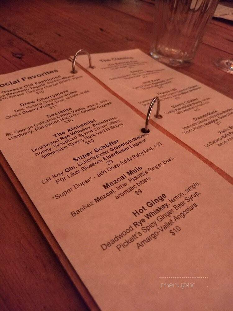 Rogers Park Social - Chicago, IL menu_pic