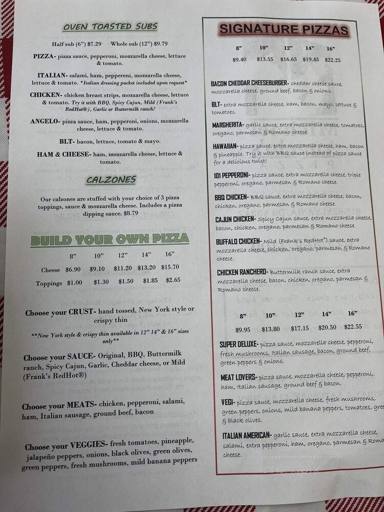 Michael Angelo's Pizza - Rushsylvania, OH