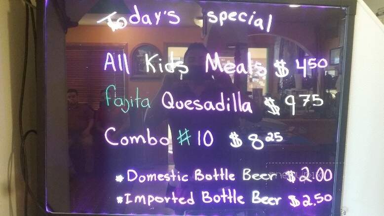 Mi Ranchito - Van Wert, OH menu_pic