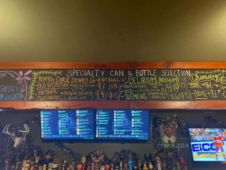 Beer House - Ocean Springs, MS menu_pic