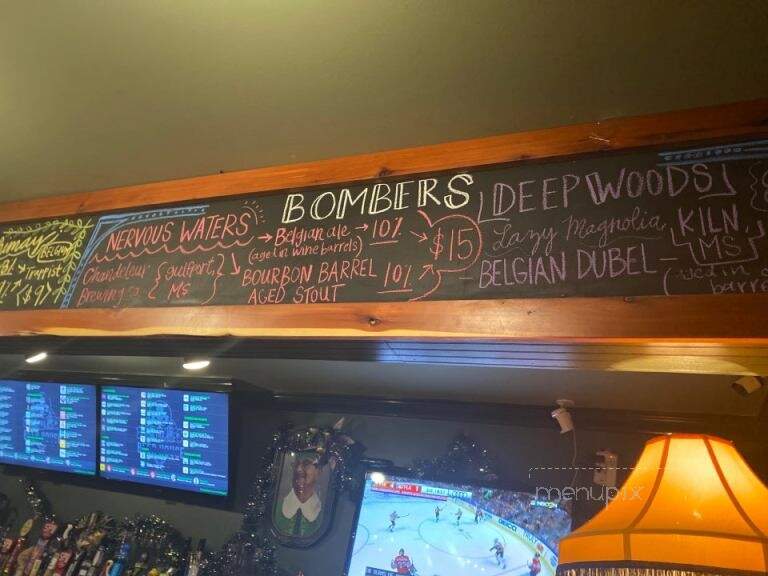 Beer House - Ocean Springs, MS menu_pic