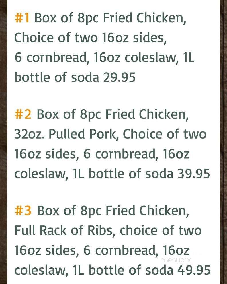 Savannah's and Company - Cortlandt Manor, NY menu_pic