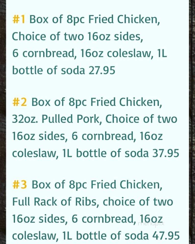Savannah's and Company - Cortlandt Manor, NY menu_pic