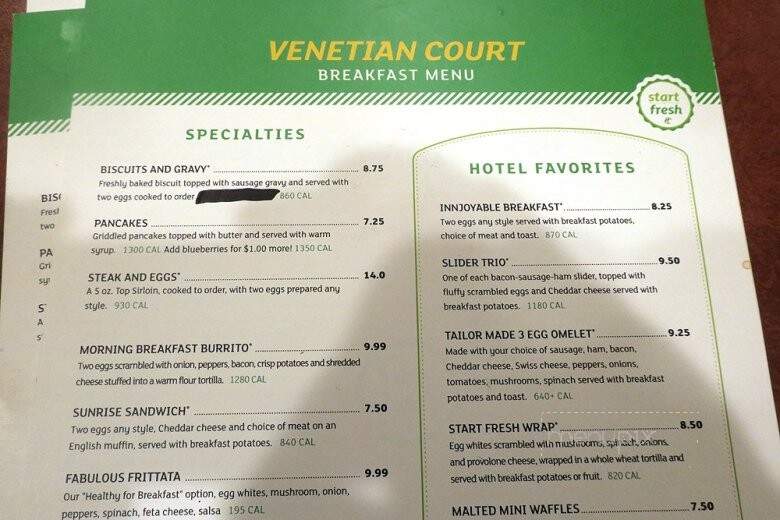 The Venetian Court Restaurant & Lounge - Rancho Cordova, CA