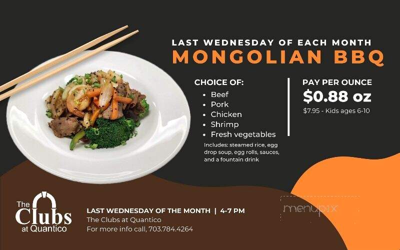 The Clubs at Quantico - Quantico, VA menu_pic