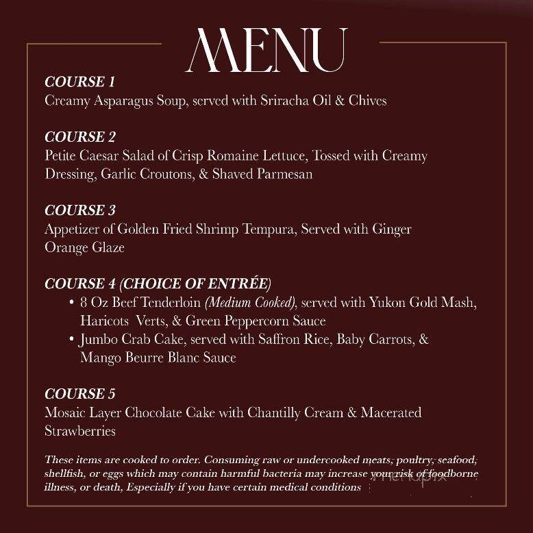 The Clubs at Quantico - Quantico, VA menu_pic