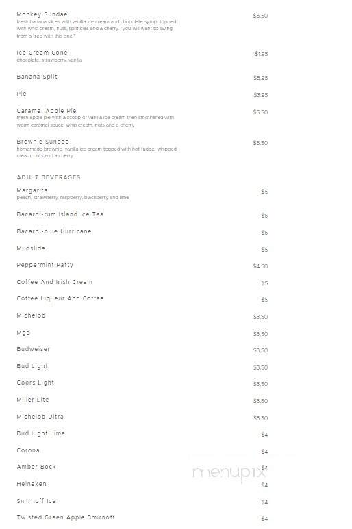 Wayback Cafe - Lewiston, ID menu_pic