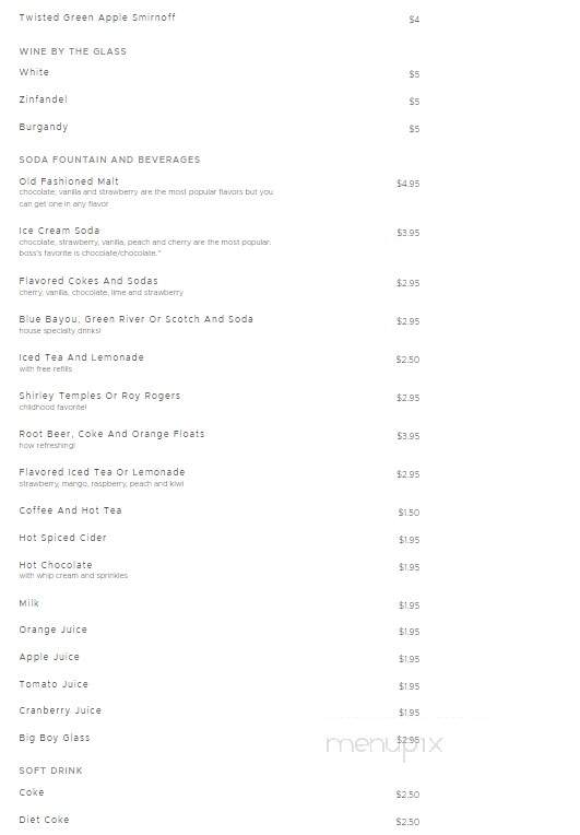 Wayback Cafe - Lewiston, ID menu_pic
