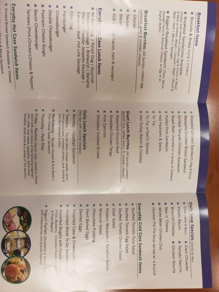 Carols Market and Deli - Newcastle, CA menu_pic