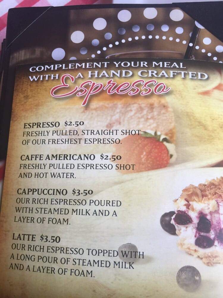 Grimaldi's Pizzeria - Peoria, AZ menu_pic