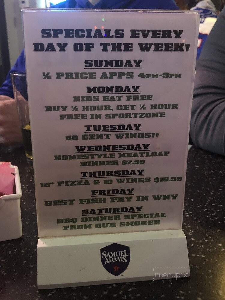 The Grill at the Dome - Tonawanda, NY menu_pic