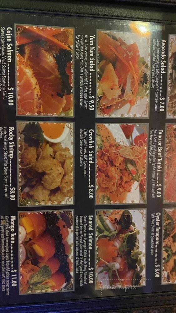 Nagoya - Hammond, LA menu_pic