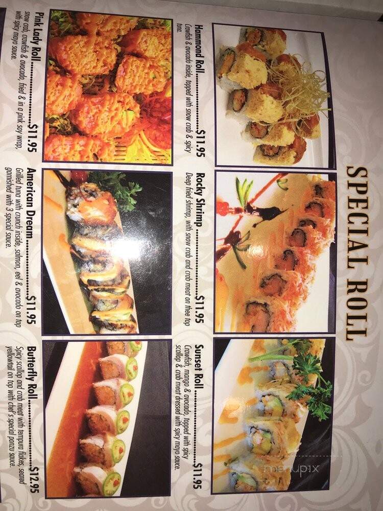 Nagoya - Hammond, LA menu_pic