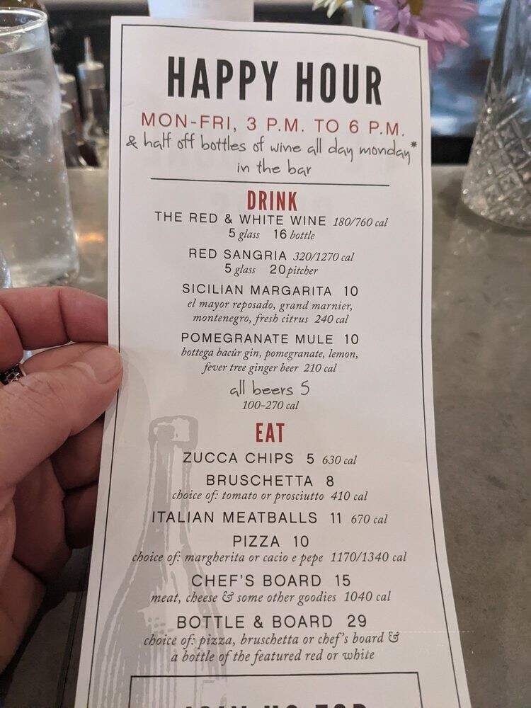 North Restaurant - Scottsdale, AZ menu_pic