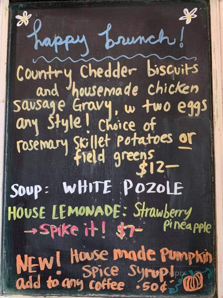 Cafe A La Carte - Tucson, AZ menu_pic