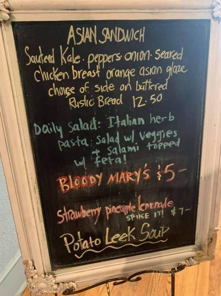 Cafe A La Carte - Tucson, AZ menu_pic