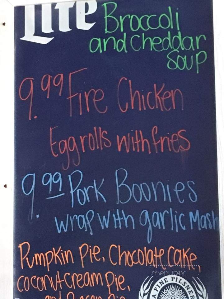 Boonies Restaurant & Lounge - Loxahatchee, FL menu_pic